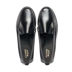 G.H. Bass & Co. Classic Black Men's Slip-On Loafers